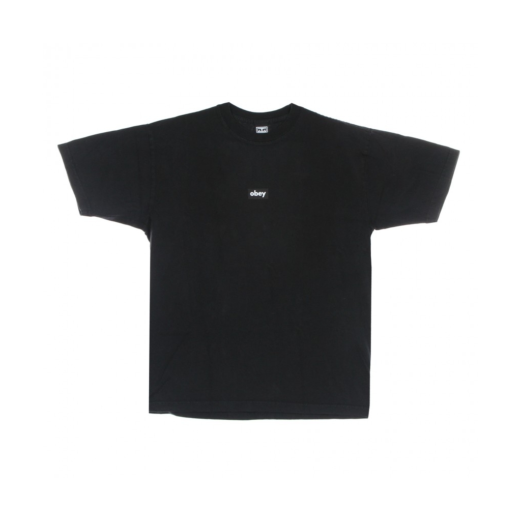 maglietta uomo black bar heavyweight tee OFF BLACK