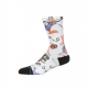 calza media uomo tune conversational x space jam WHITE