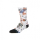 calza media uomo tune conversational x space jam WHITE