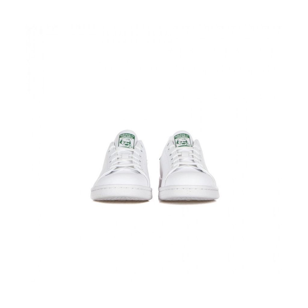 scarpa bassa bambino stan smith j CLOUD WHITE/CLOUD WHITE/GREEN