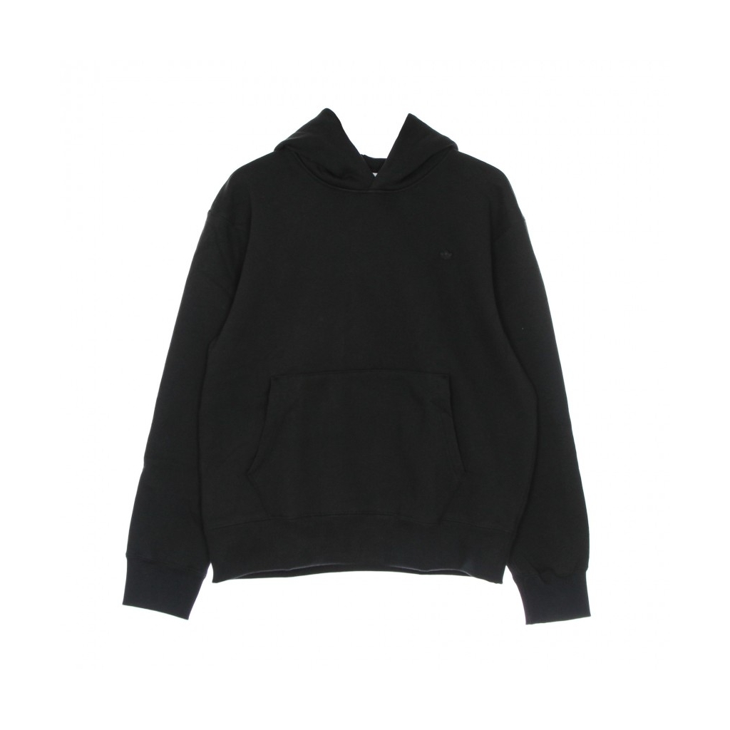 felpa cappuccio uomo hoodie adicolor trefoil BLACK