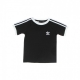 maglietta bambino 3 stripes tee BLACK/WHITE