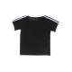 maglietta bambino 3 stripes tee BLACK/WHITE