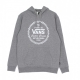 felpa cappuccio uomo athletic po hoodie CEMENT HEATHER