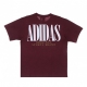 maglietta uomo trefoil script tee CRIMSON