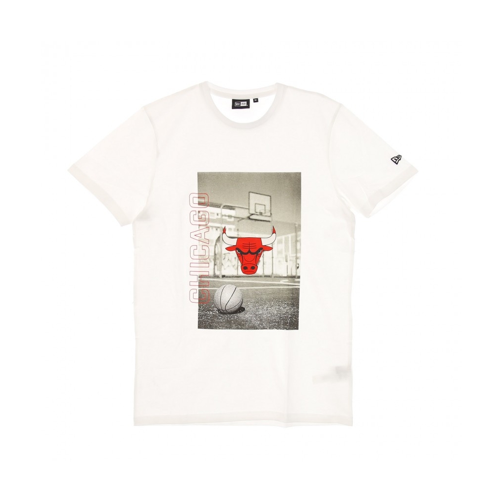 maglietta uomo nba photographic tee chibul WHITE