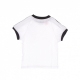 maglietta bambino 3 stripes adicolor tee WHITE/BLACK