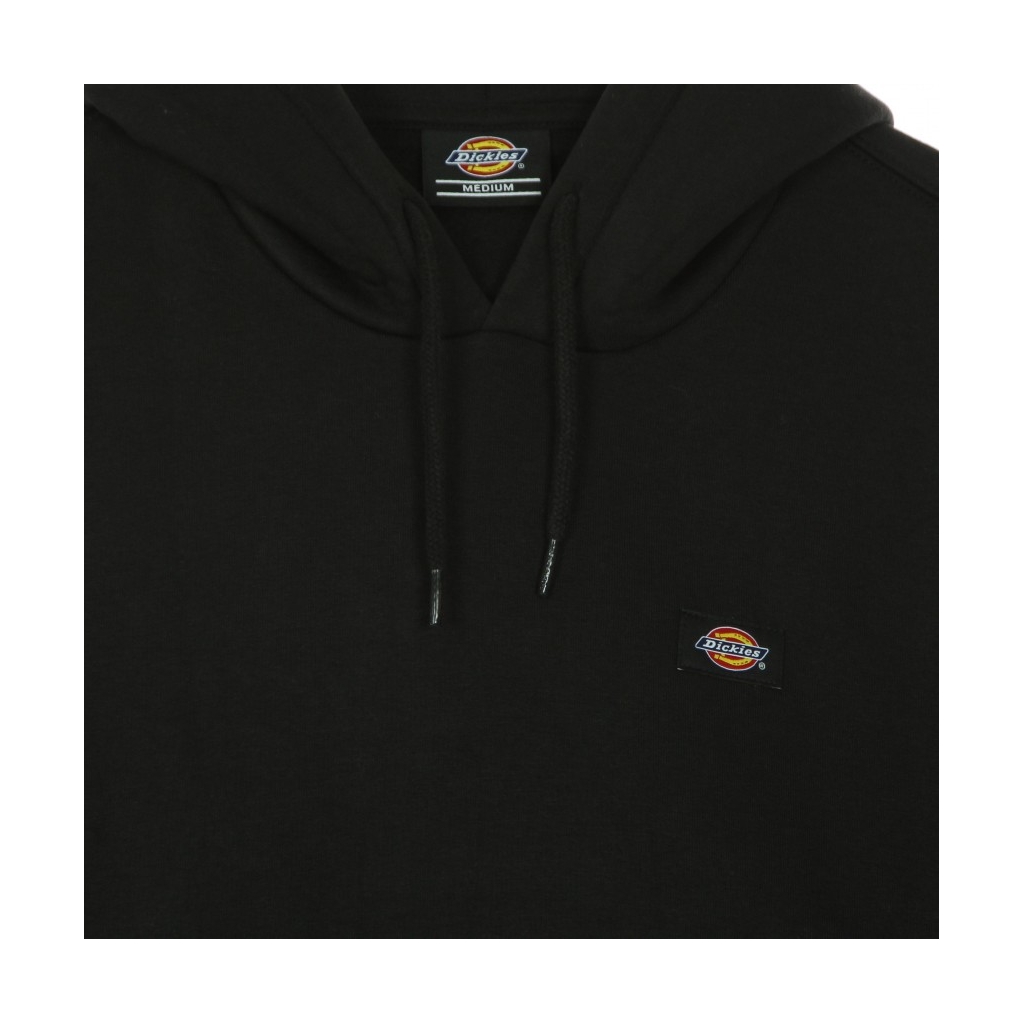 felpa cappuccio uomo oakport hoodie BLACK