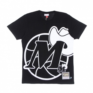 maglietta uomo nba big face 30 tee hardwood classics dalmav BLACK