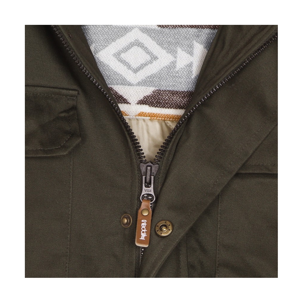 giaccone uomo wonderer parka NIGHT OLIVE