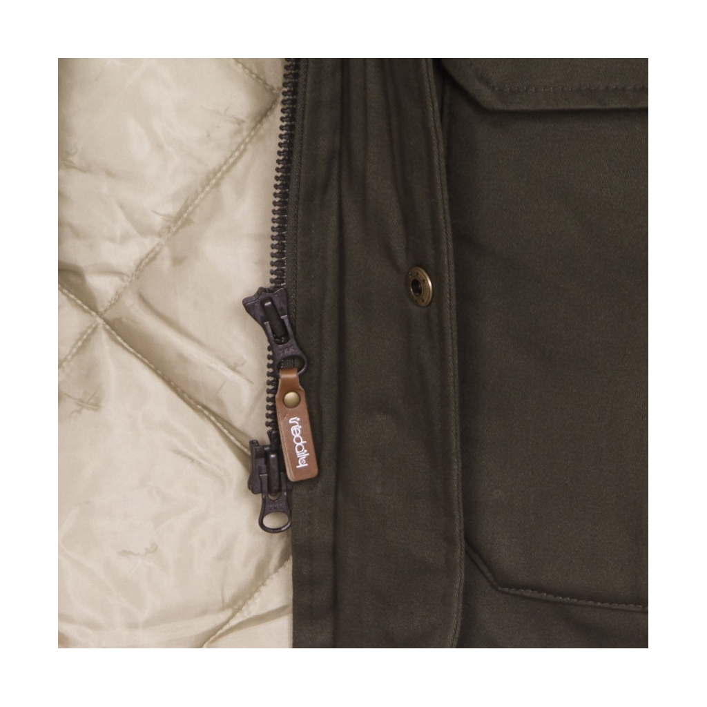 giaccone uomo wonderer parka NIGHT OLIVE