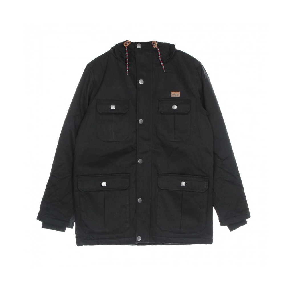 giaccone uomo wonderer parka BLACK