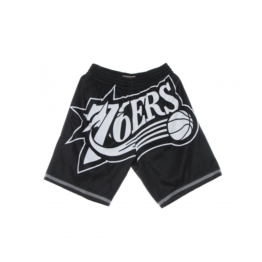 76ers big face store shorts