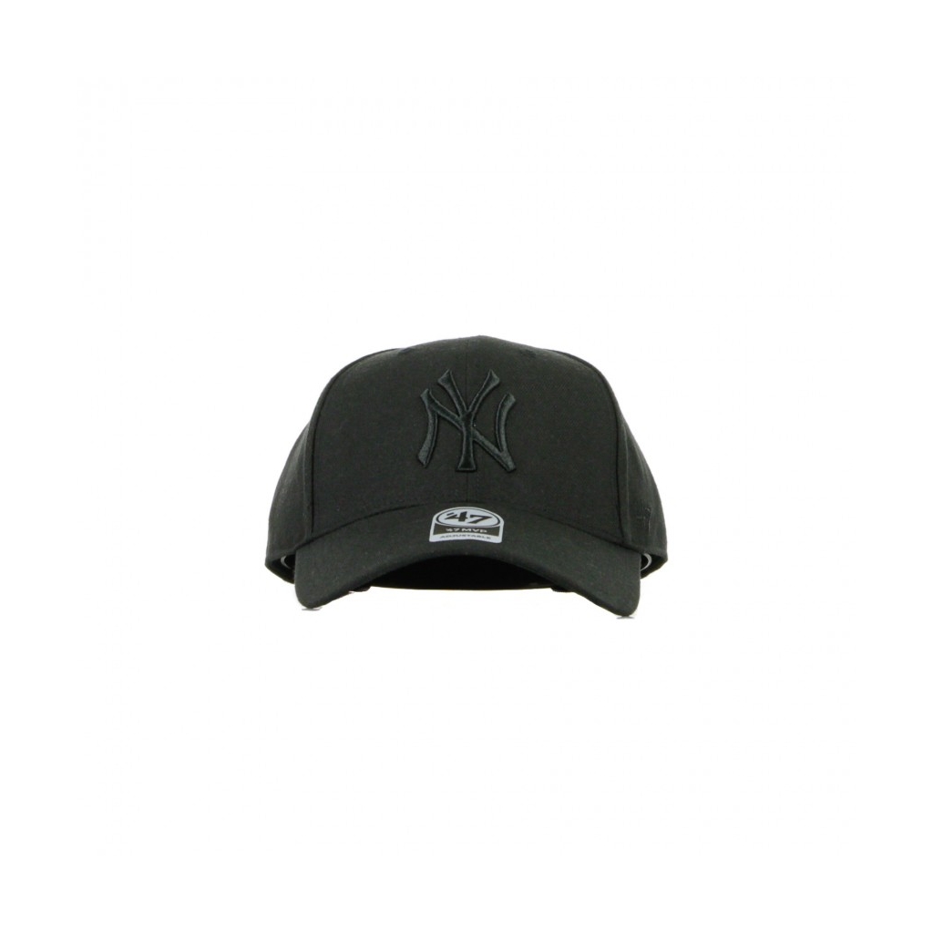 CAPPELLINO VISIERA CURVA MLB MVP NEYYAN BLACK/BLACK