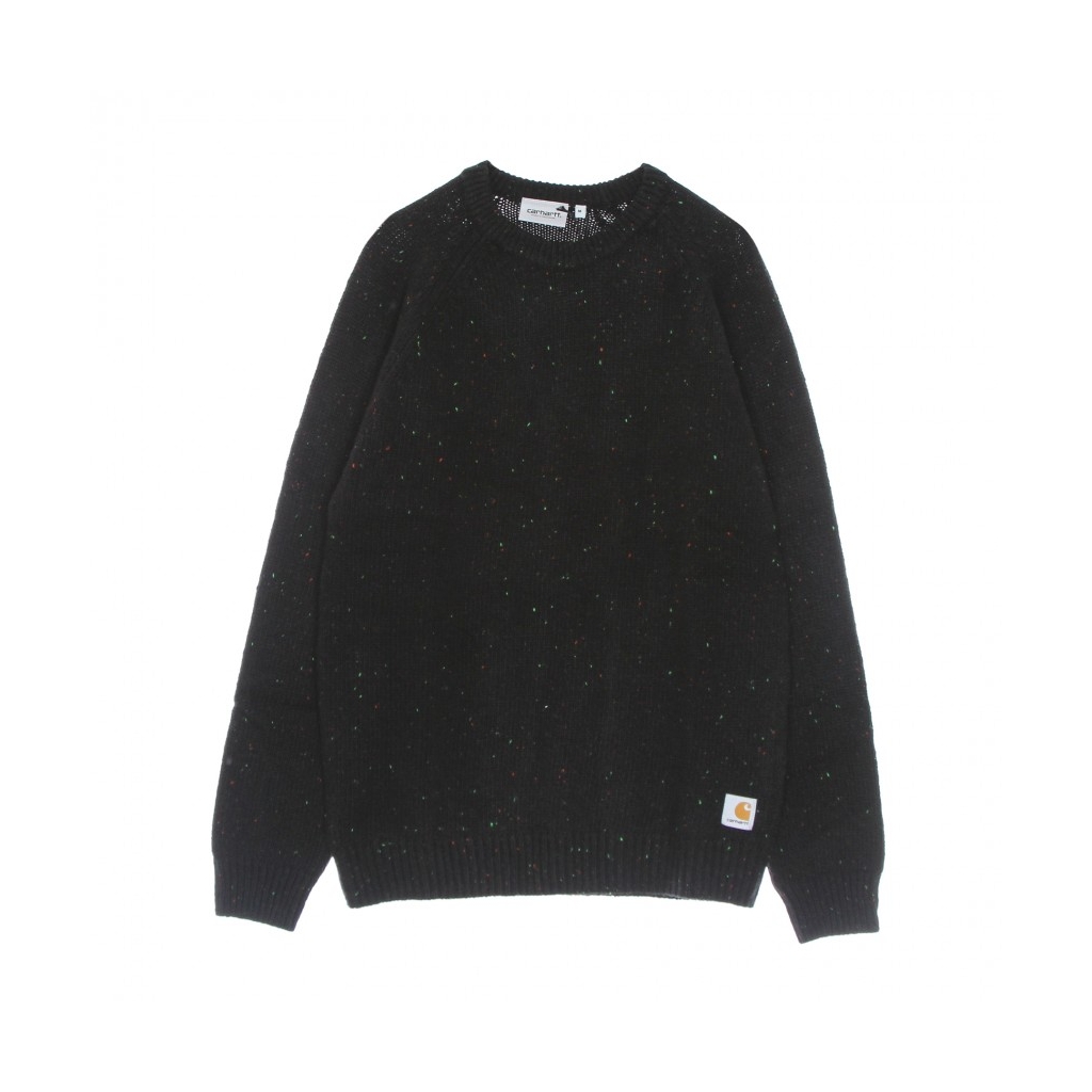 maglione uomo anglistic sweater SPECKLED BLACK