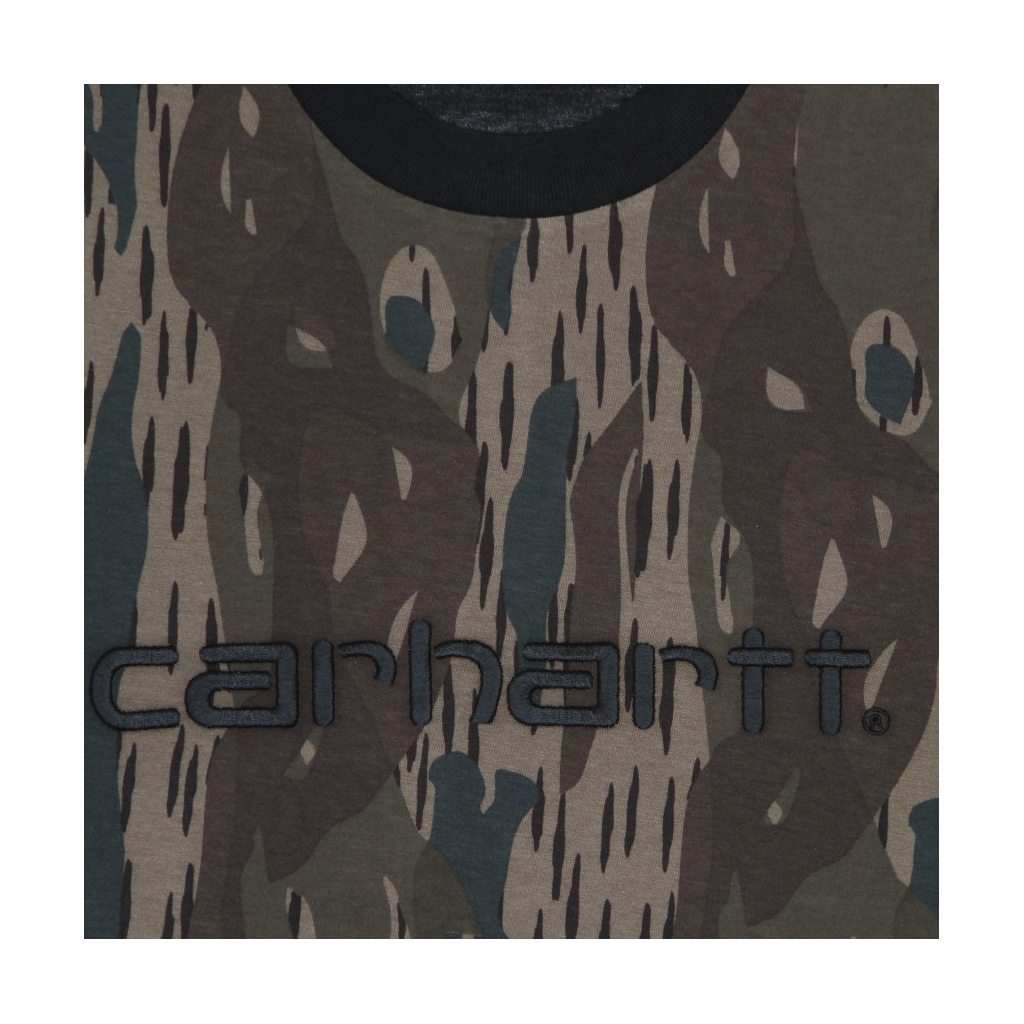 maglietta uomo tonare tee CAMO UNITE/BLACK/BLACK