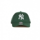 cappellino visiera curva uomo mlb mvp snapback neyyan DARK GREEN