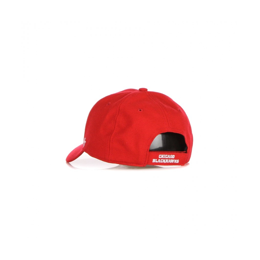 cappellino visiera curva uomo nhl mvp chibla RED