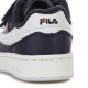 scarpa bassa bambino arcade velcro infants FILA NAVY