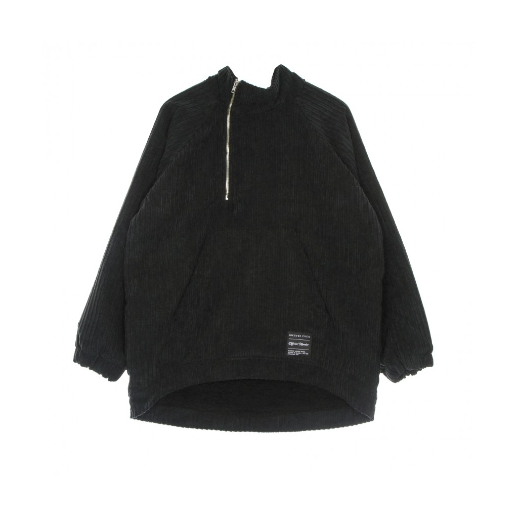 felpa collo alto uomo pioner anorak 1 BLACK