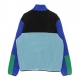 felpa collo alto uomo alameda color block polar fleece jacket BLACK/ROYAL