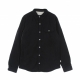 camicia imbottita uomo campshire shirt BLACK/BLEACHED SAND