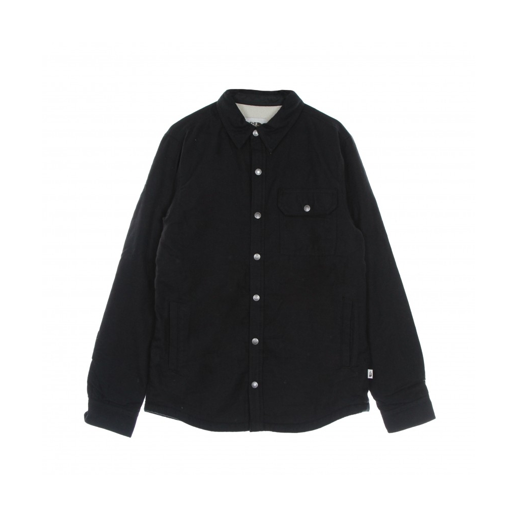 camicia imbottita uomo campshire shirt BLACK/BLEACHED SAND