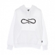 felpa cappuccio uomo logo hoodie WHITE