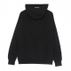 felpa cappuccio uomo scarful hoodie BLACK