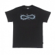 maglietta uomo logo water tee BLACK