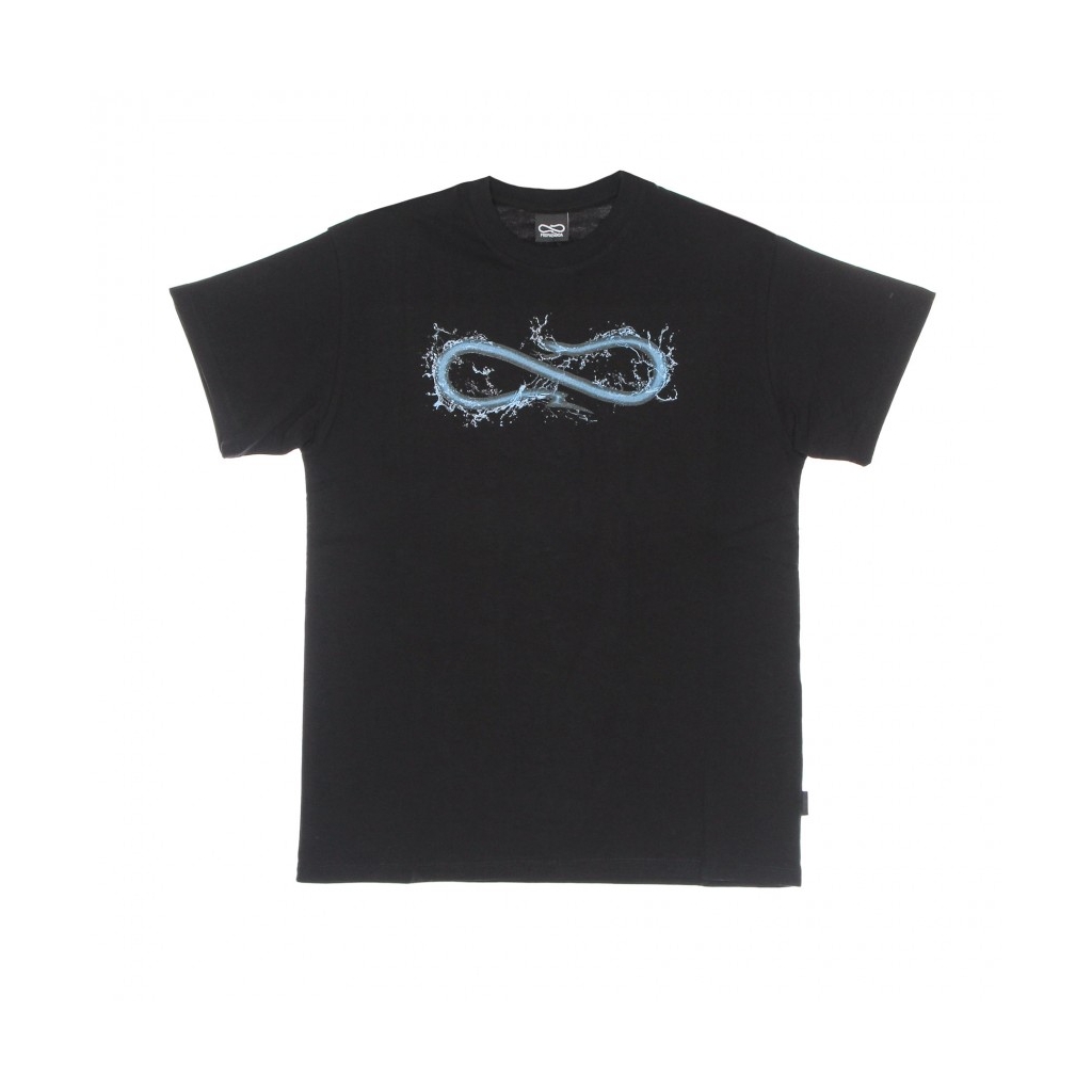 maglietta uomo logo water tee BLACK