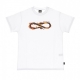 maglietta uomo logo fire tee WHITE