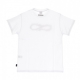 maglietta uomo logo fire tee WHITE