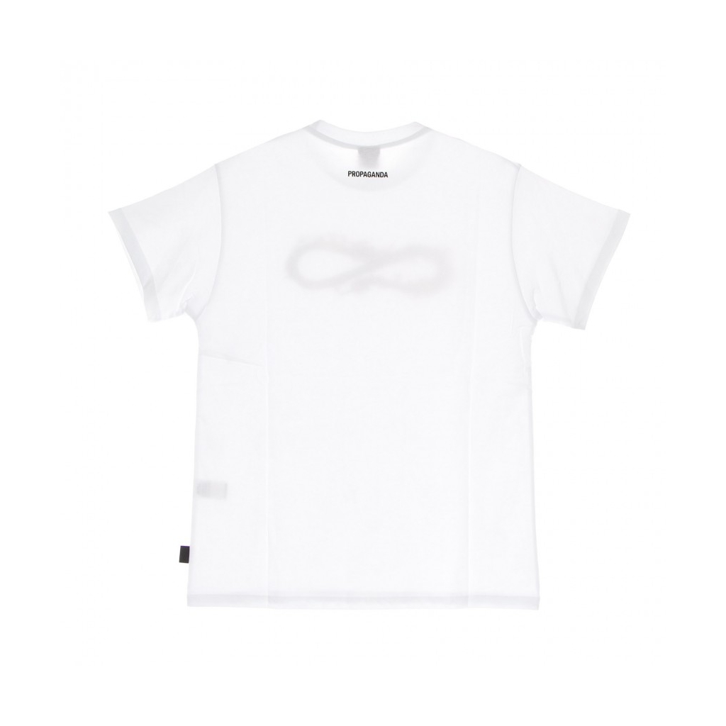 maglietta uomo logo fire tee WHITE