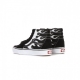 scarpa alta uomo sk8-hi flame BLACK/WHITE