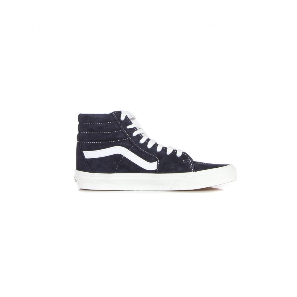 scarpa alta uomo sk8-hi pig suede MID BLUE/WHITE