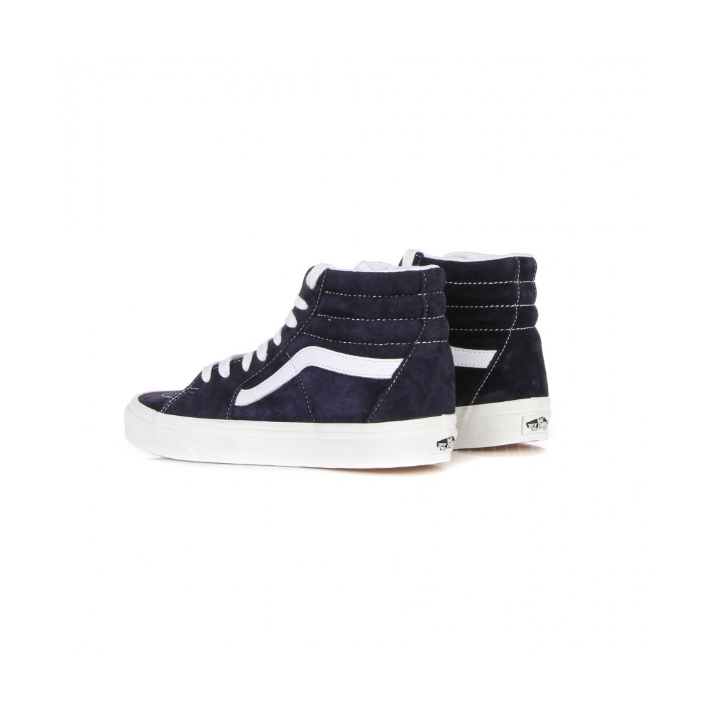 scarpa alta uomo sk8-hi pig suede MID BLUE/WHITE