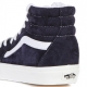 scarpa alta uomo sk8-hi pig suede MID BLUE/WHITE