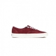 scarpa bassa uomo authentic pig suede POMEGRANATE/WHITE