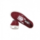 scarpa bassa uomo authentic pig suede POMEGRANATE/WHITE