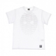 maglietta uomo ribs icon mask tee WHITE