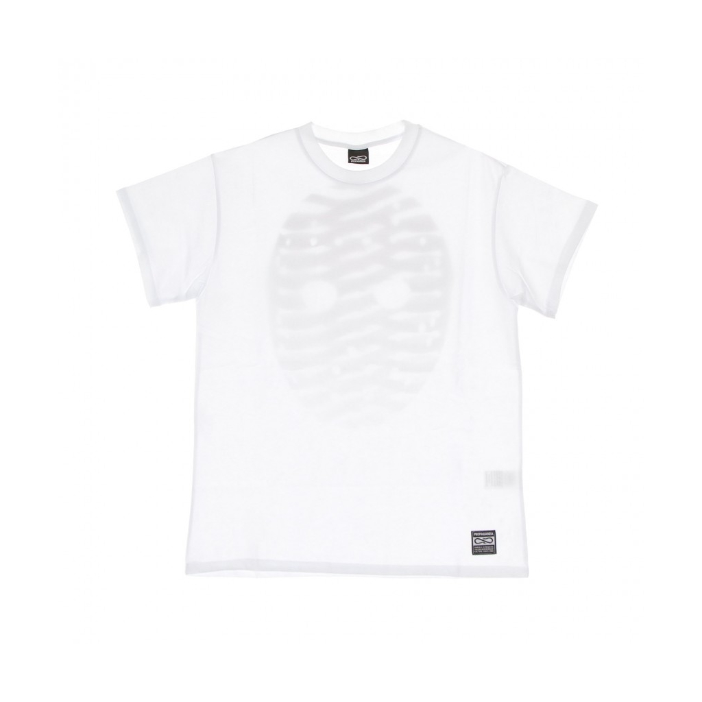 maglietta uomo ribs icon mask tee WHITE