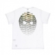 maglietta uomo ribs icon mask tee WHITE