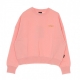 felpa girocollo corta donna logo crewneck PINK