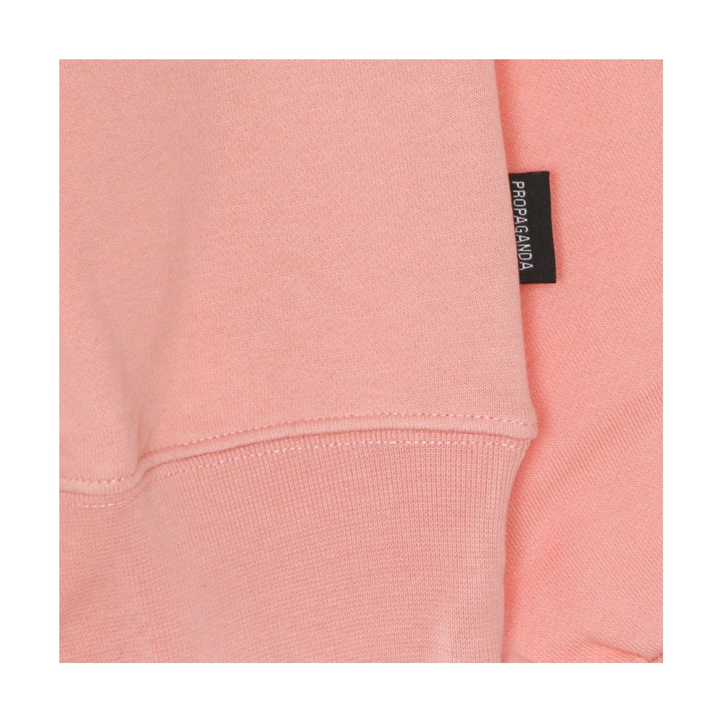 felpa girocollo corta donna logo crewneck PINK