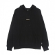 felpa cappuccio uomo ribs metal hoodie BLACK/GOLD