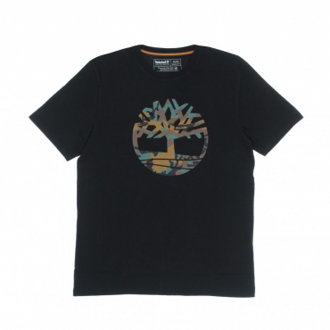 maglietta uomo camo tree tee BLACK