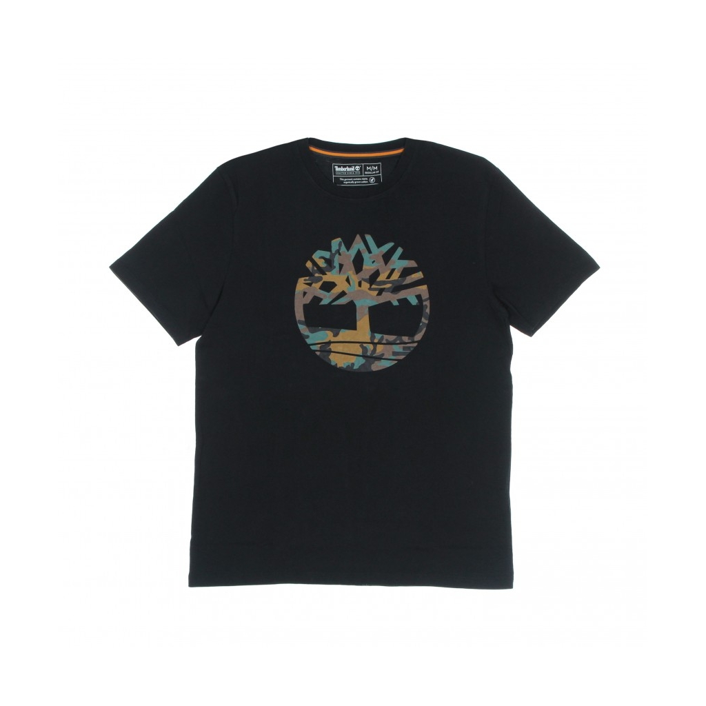 maglietta uomo camo tree tee BLACK