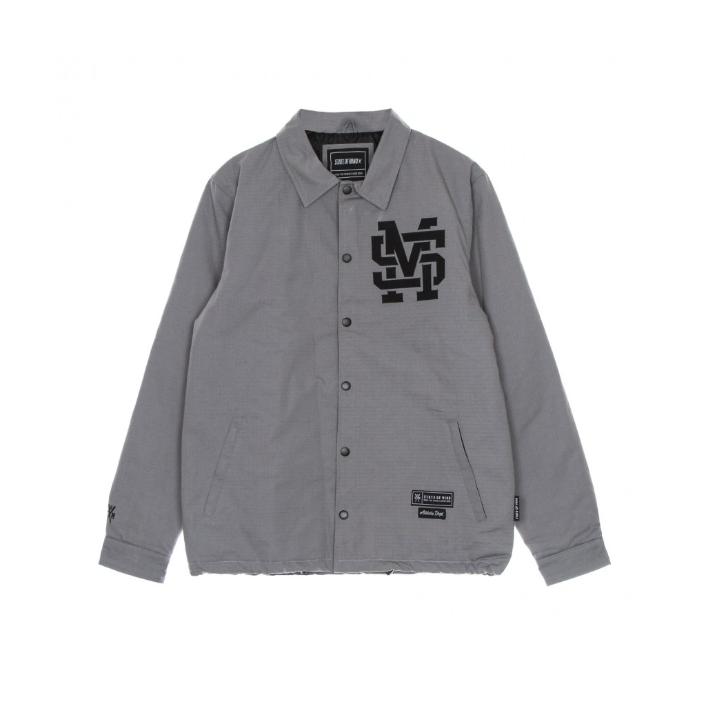 giacca coach jacket uomo monogram jacket GREY