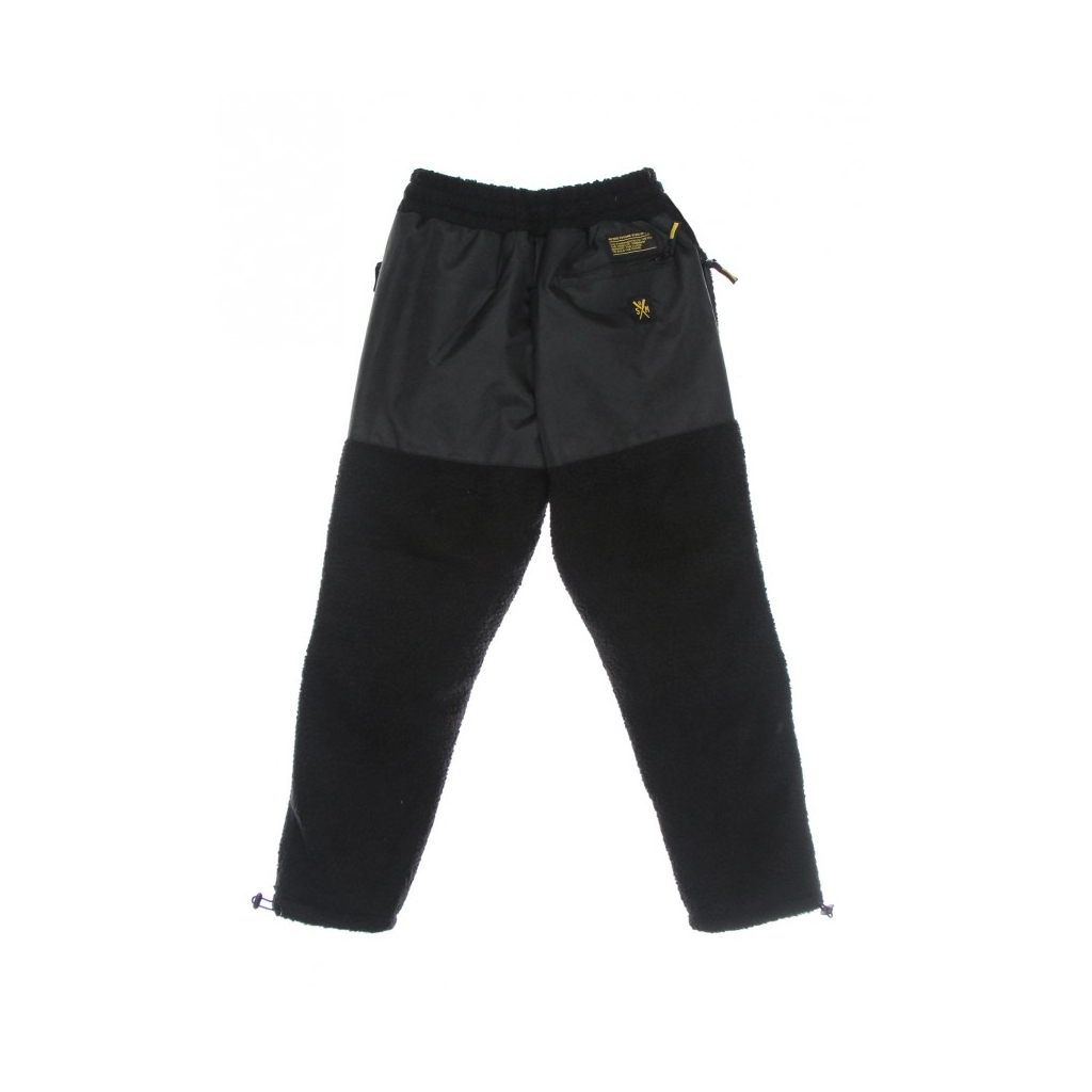 orsetto uomo retrofuture sherpa pants BLACK